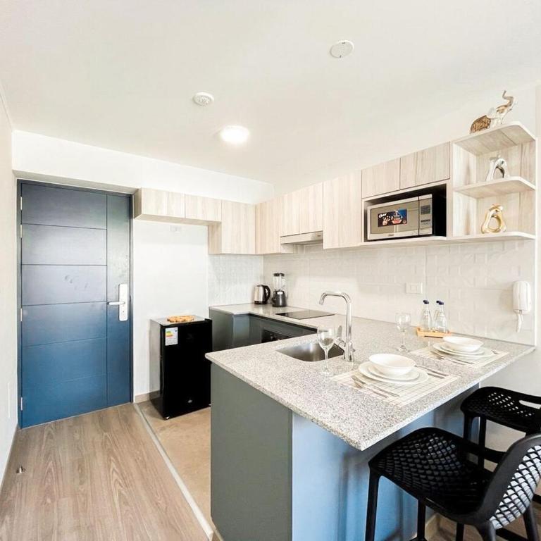 San Miguel Pro Close to Arena 1 Costa 21 and the Sea - Apartamento tipo loft de 1 dormitorio con 1 cama grande - 34