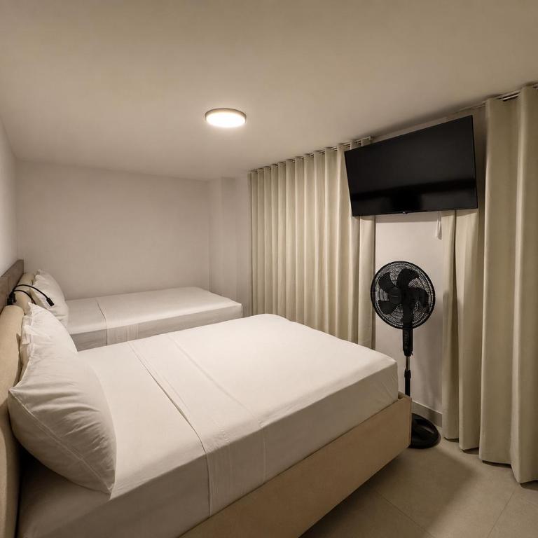 Hotel Balcones del Estadio - Habitación Doble - 2 camas - 1