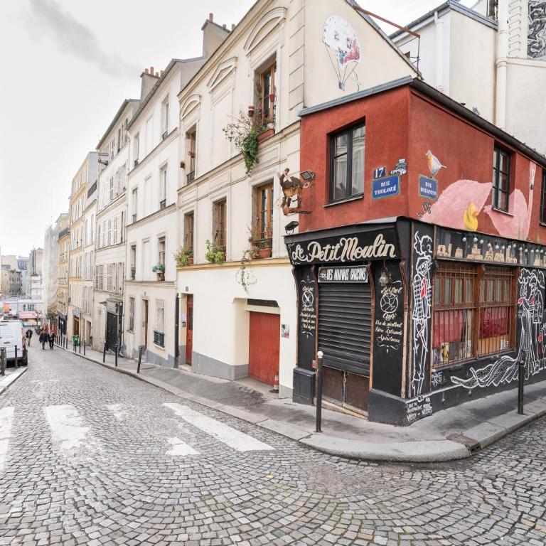 Montmartre superbe moderne appartement 4 personnes - Appartement - 19
