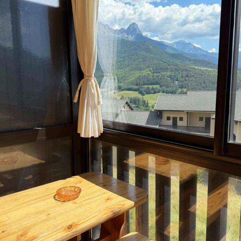 Balcon Panoramique Vue Montagne Barcelonnette - Apartment - 19