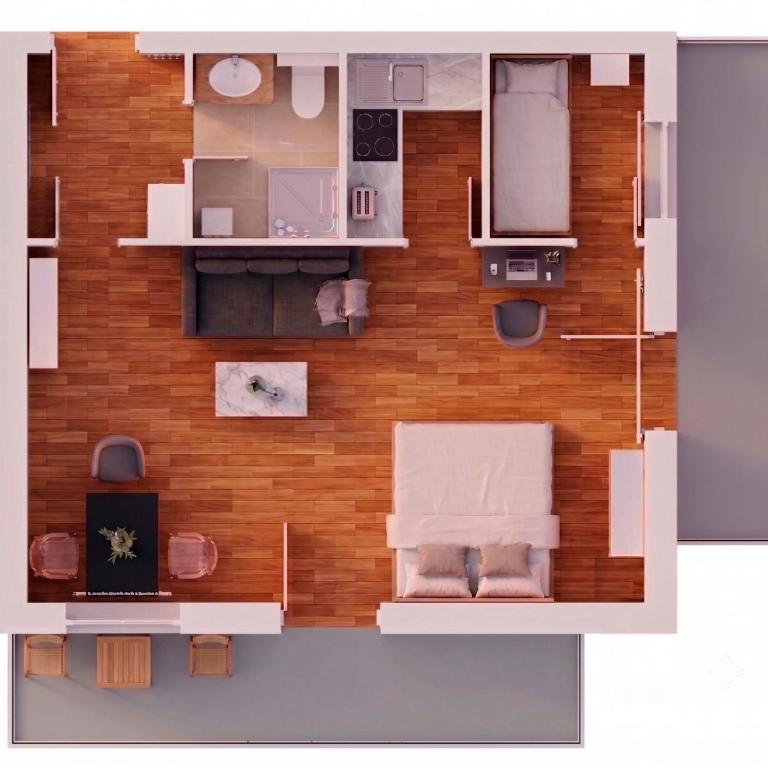 Apartment with lake view - Apartamento de 2 dormitorios - 10