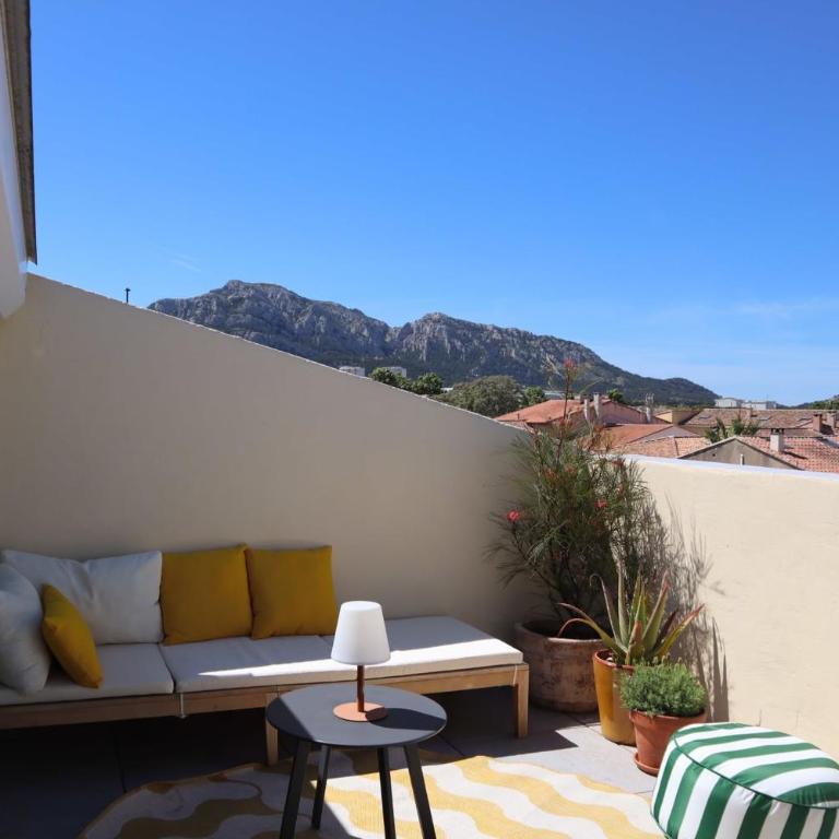 Family apartment with terrace and Calanques view - Apartment - 9