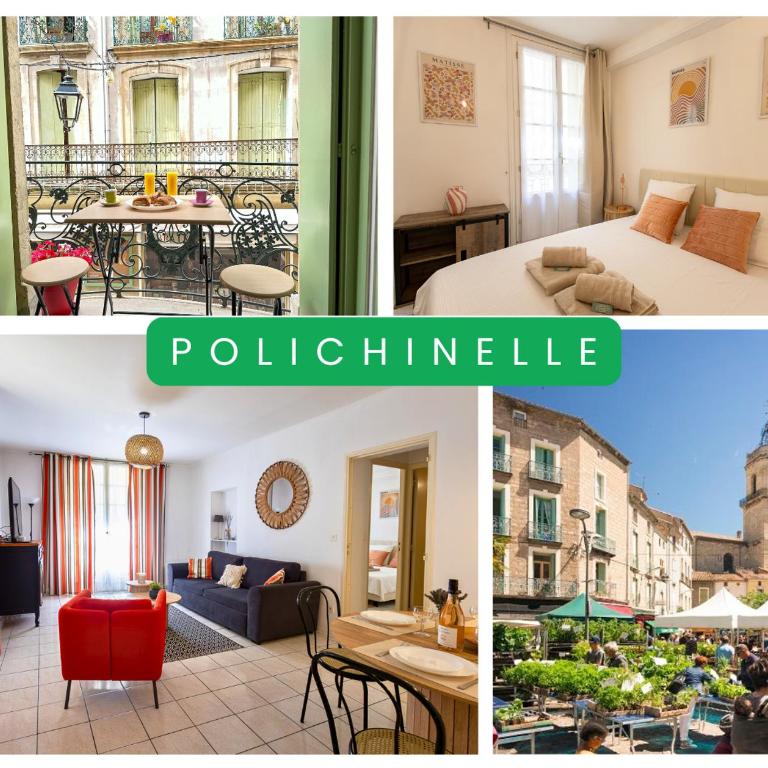 Polichinelle Hyper Centre - Wifi - Balcon & Parking Proche - Appartement 1 Chambre - 2