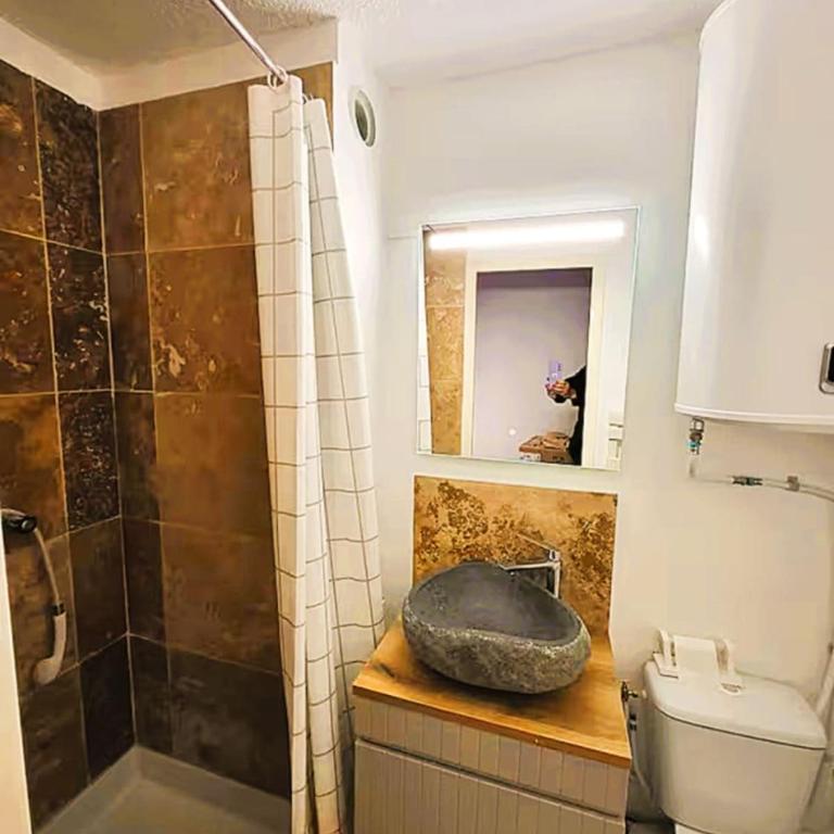 Cosy studio vue montagne, 4 pers, pkg - Appartement - 13