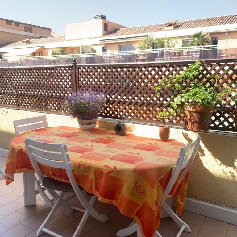 Relax Au Soleil - Studio avec grande terrasse - Proche de la plage 100 m et du centre ville - Studio avec Terrasse - 20