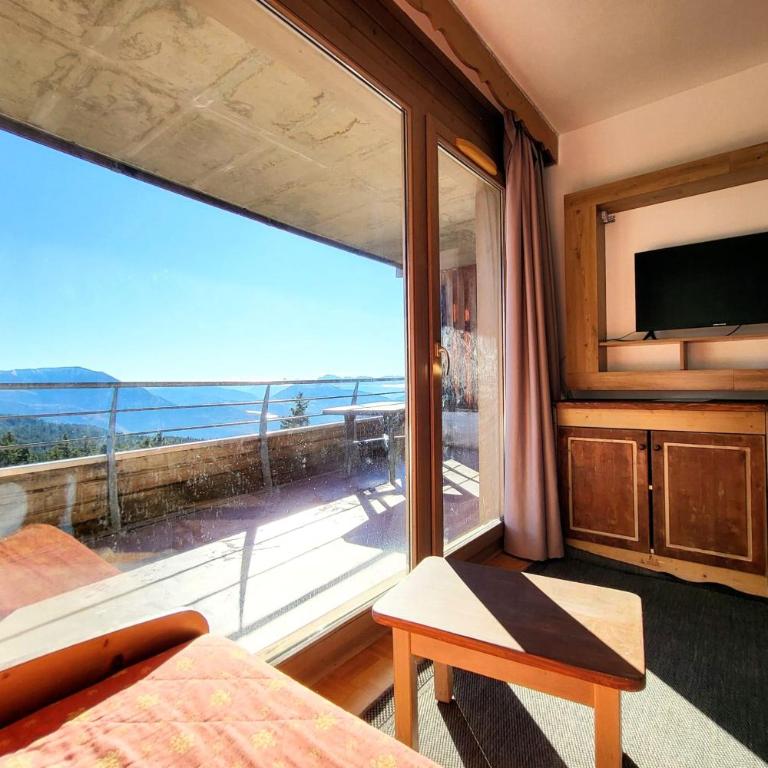 Vue spectaculaire, Appartement T3 pied des pistes, terrasse, parking, 6 pers - Appartement - 6