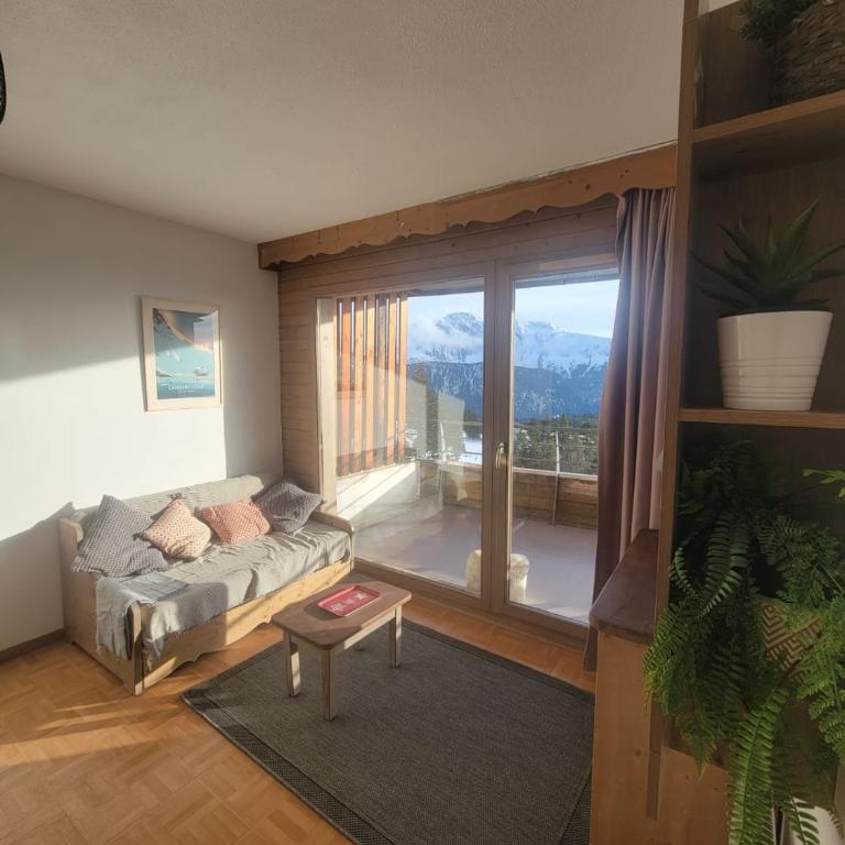 Vue spectaculaire, Appartement T3 pied des pistes, terrasse, parking, 6 pers - Appartement - 18
