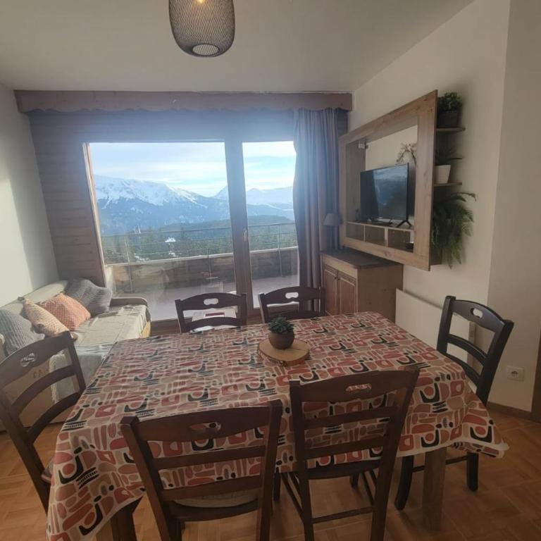 Vue spectaculaire, Appartement T3 pied des pistes, terrasse, parking, 6 pers - Appartement - 25