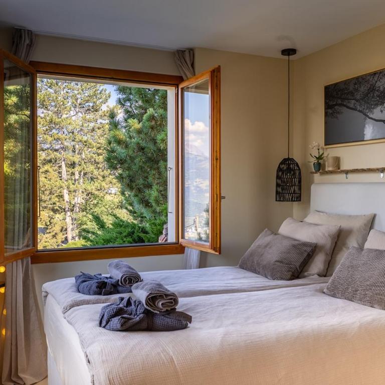 "Le chalet dans le ciel" Small, cozy, and peaceful studio with a dream view - Apartment mit 1 Schlafzimmer - 1