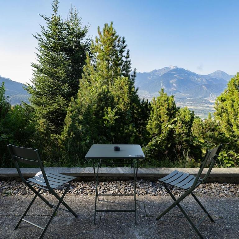 "Le chalet dans le ciel" Small, cozy, and peaceful studio with a dream view - Apartment mit 1 Schlafzimmer - 9