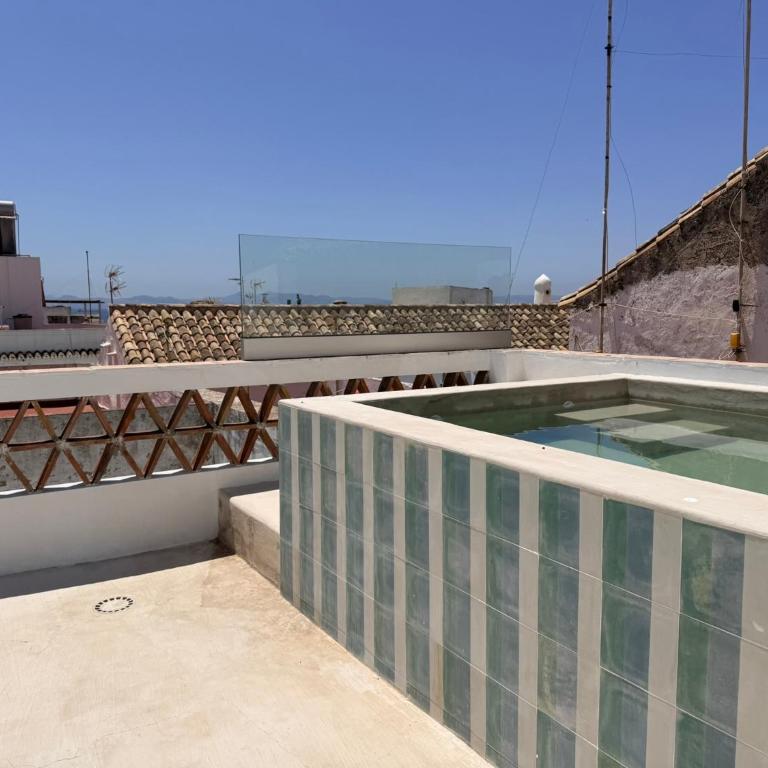 Atico boutique con piscina privada en el casco antiguo de Tarifa - Apartment mit 2 Schlafzimmmern und eigenem Pool - 7