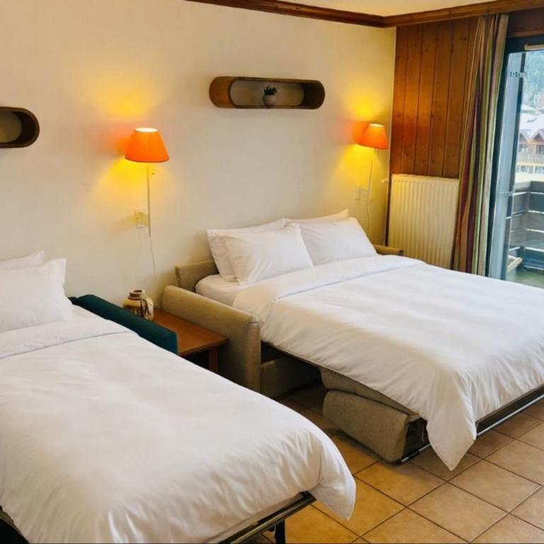 Nice flat with balcony view Mont Blanc Parking - Apartment - 2