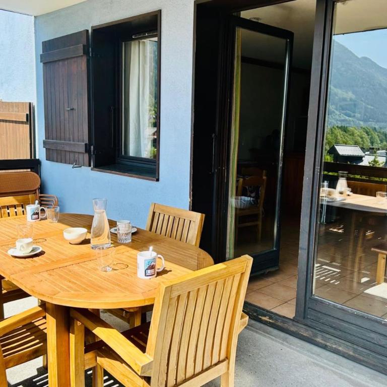 Nice flat with balcony view Mont Blanc Parking - Apartment - 17