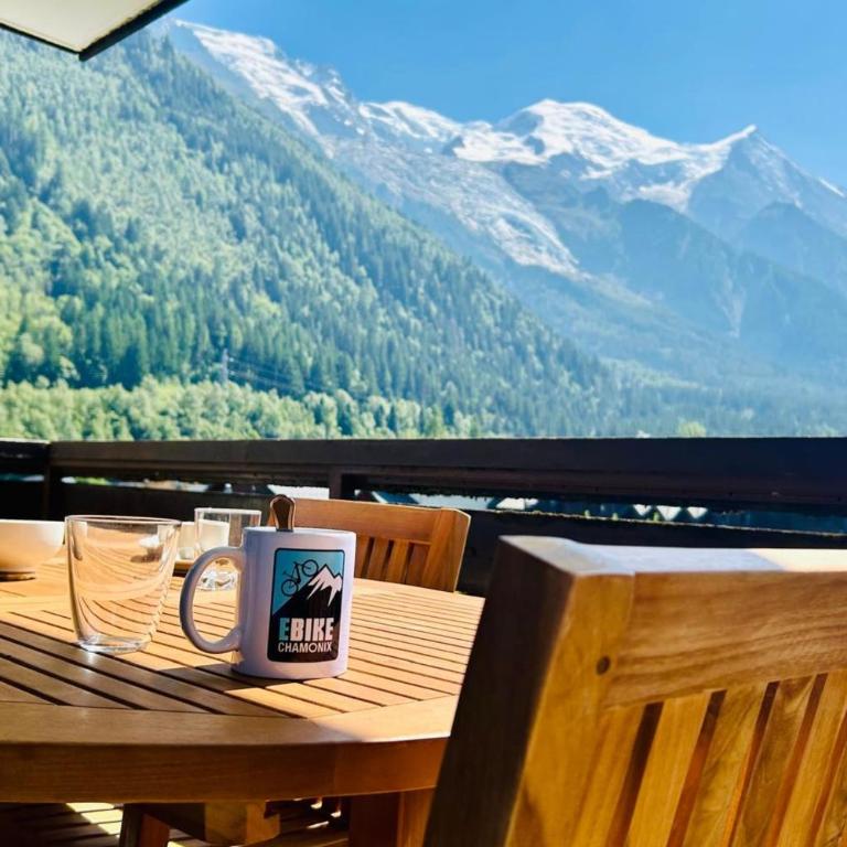 Nice flat with balcony view Mont Blanc Parking - Apartment - 24