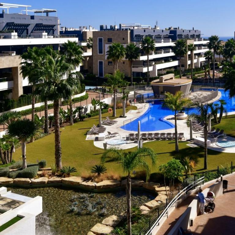Penthouse Flamenca Village MAMBO - Apartment mit 2 Schlafzimmern und Poolblick - 1