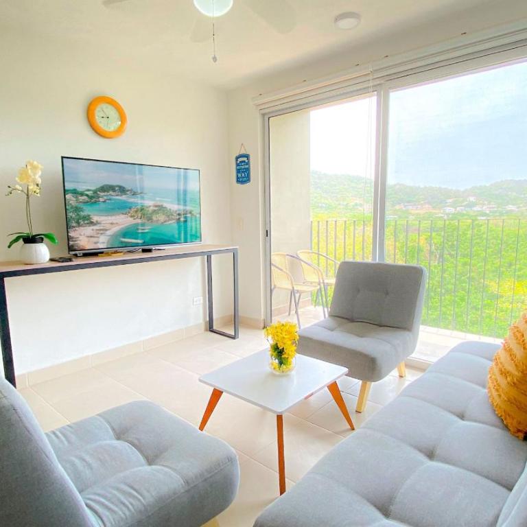Santa Marta Nature Views 2 BR 2 Baths & Free Parking - Apartment - 1