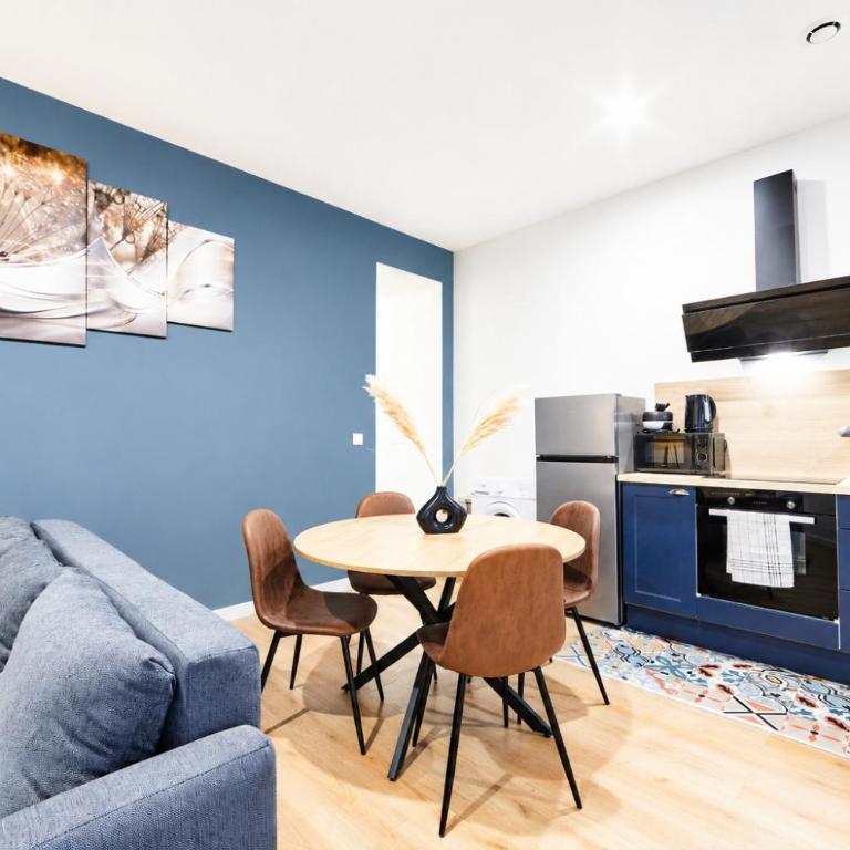 RB-0G - Joli 3 pièces tout équipé au RDC pour 1 à 5 pers - Apartment mit 2 Schlafzimmern - 1