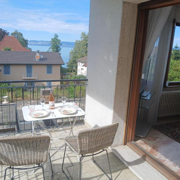 Evian Sunsets - Appartement 1 Chambre Supérieur avec Balcon - 15