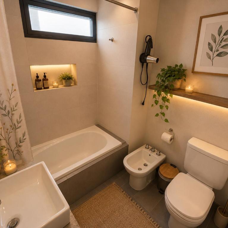 Deluxe Apartments, Campo de Polo-Movistar Arena-Club River-GEBA-Embajada USA - Apartamento de 1 dormitorio - 9