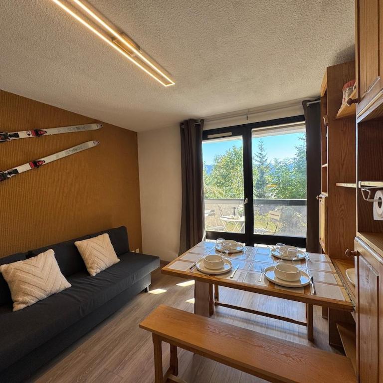 Studio pour 4 personnes Huez - Apartment mit 1 Schlafzimmer - 5