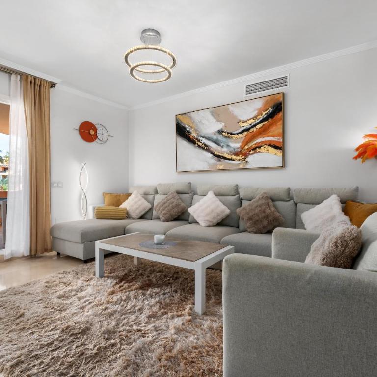 Casares Beach Golf Apartment - Apartamento Deluxe de 2 dormitorios con vistas al jardín - 20