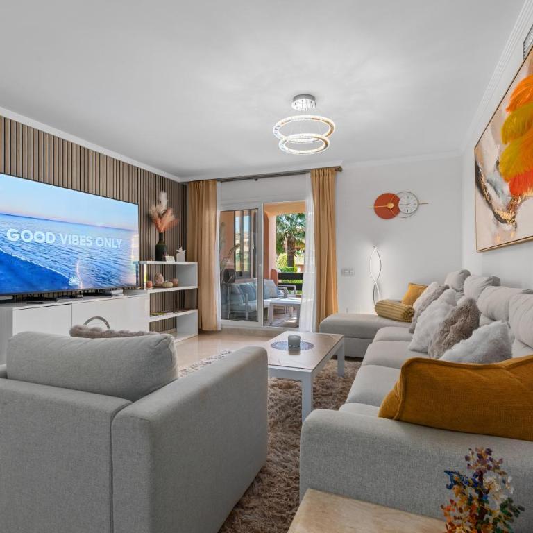 Casares Beach Golf Apartment - Apartamento Deluxe de 2 dormitorios con vistas al jardín - 22