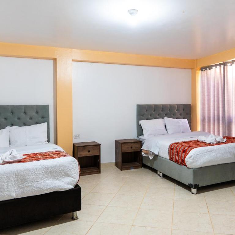 Inka House Cusco Inn - Habitación Doble con baño privado - 2 camas - 1
