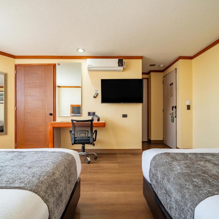Hotel Abastos Plaza - Habitación Doble - 2 camas dobles - 2