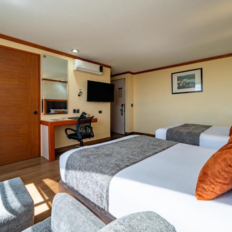 Hotel Abastos Plaza - Habitación Doble - 2 camas dobles - 4