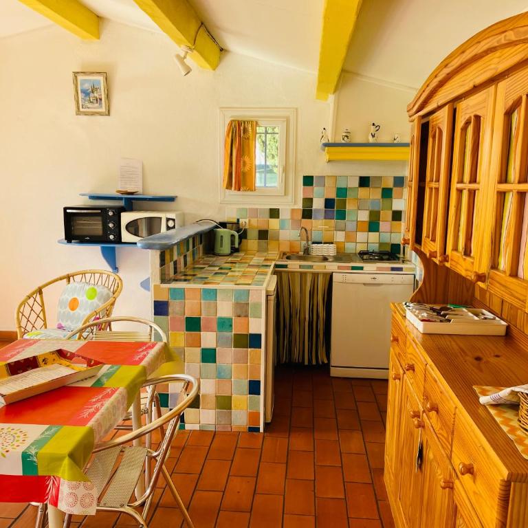 Location, Piscine, Animaux , Clim - Maison 1 Chambre - 4