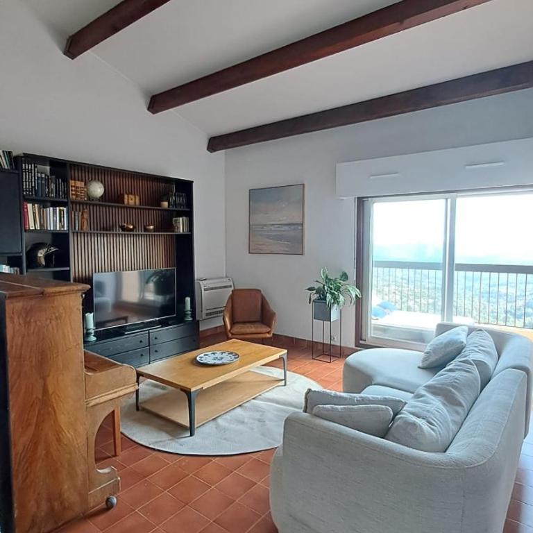 Les Hauts de GRASSE - Vue panoramique mer et montagne - Appartement 3 Chambres - 10