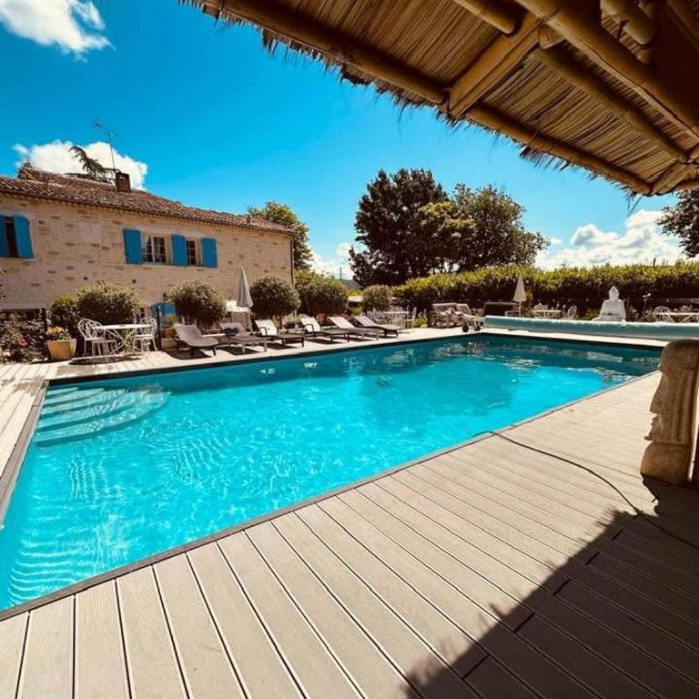 Grand domaine piscine spa sauna Greoux les bains bastide du bonheur st donat - Villa - 25
