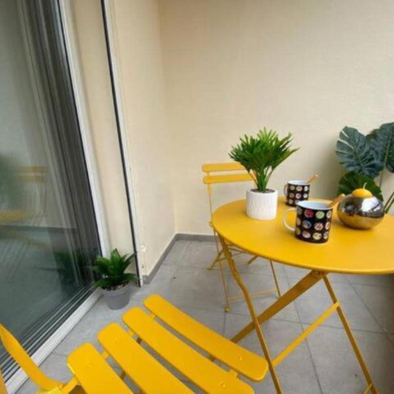 le minimaliste - clim - terrasse - Appartement 2 Chambres - 16