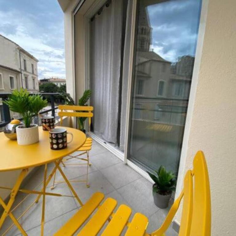 le minimaliste - clim - terrasse - Appartement 2 Chambres - 18