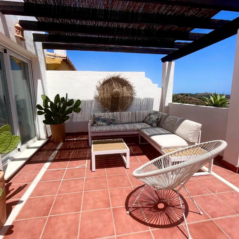 Appartement lumineux avec très grande terrasse ensoleillée - Cala de Mijas - Appartement 1 Chambre avec Terrasse - 13