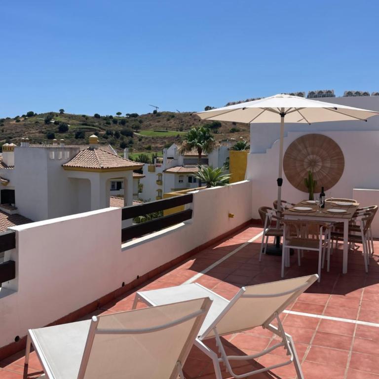 Appartement lumineux avec très grande terrasse ensoleillée - Cala de Mijas - Appartement 1 Chambre avec Terrasse - 5