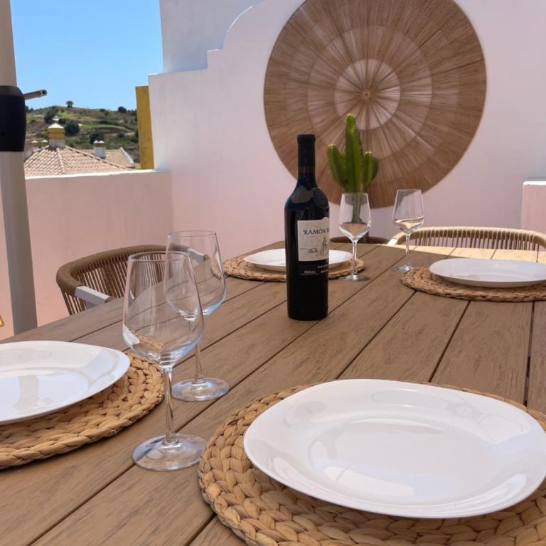 Appartement lumineux avec très grande terrasse ensoleillée - Cala de Mijas - Appartement 1 Chambre avec Terrasse - 8