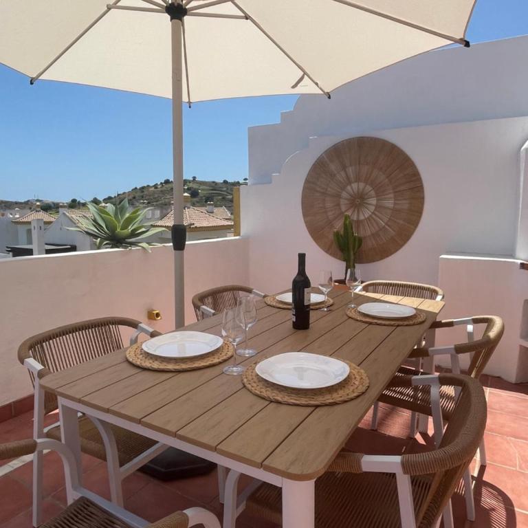 Appartement lumineux avec très grande terrasse ensoleillée - Cala de Mijas - Appartement 1 Chambre avec Terrasse - 6
