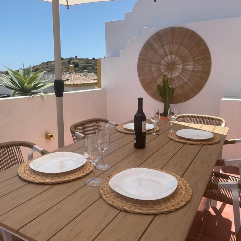 Appartement lumineux avec très grande terrasse ensoleillée - Cala de Mijas - Appartement 1 Chambre avec Terrasse - 9