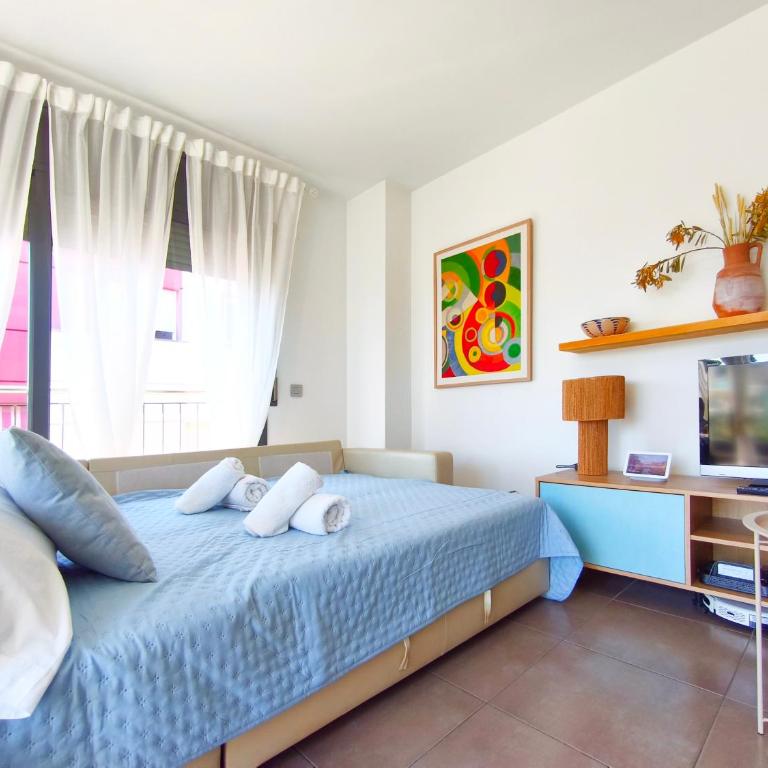 Apartamento con terraza en Blanes, Costa Brava - Appartement 1 Chambre - 27