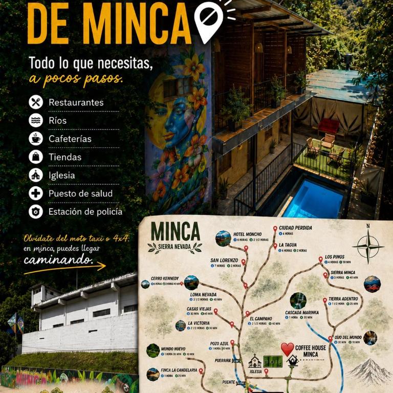 Coffee House Minca - Twin Room with Private Bathroom - 10