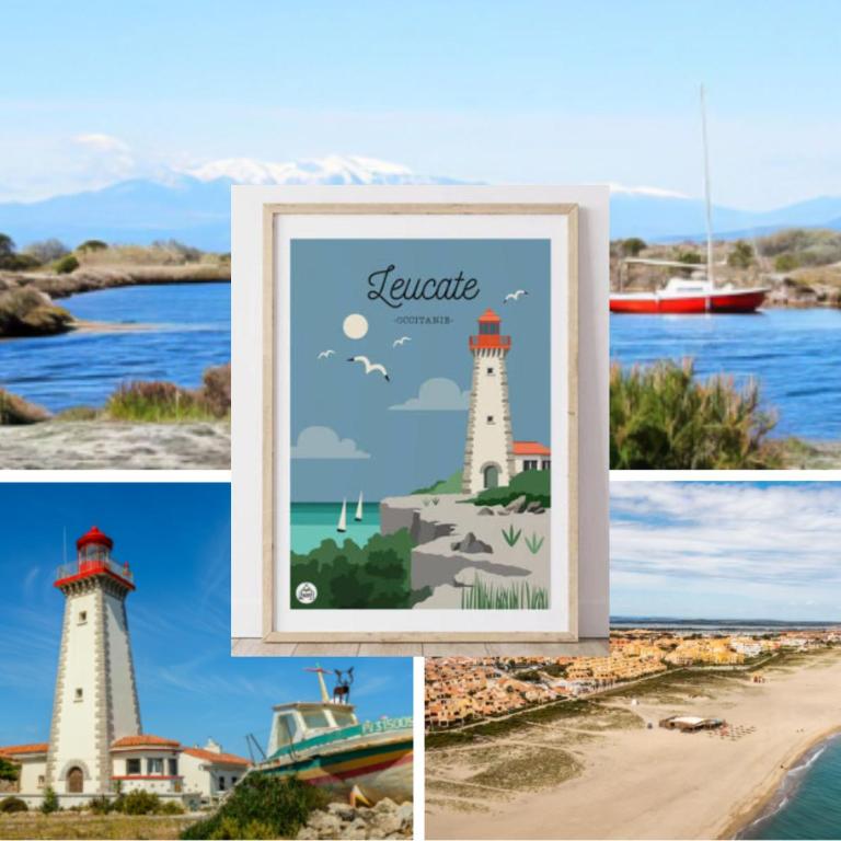 NOUVEL HEBERGEMENT - Maison 2 chambres I ACCES DIRECT PLAGE I Terrasse Privée & Parking I 6 max I L'ECRIN DE LA GRANDE BLEUE - Classé 3 ÉTOILES - Maison 2 Chambres - 21