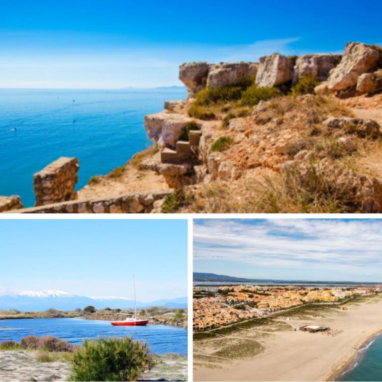 NOUVEL HEBERGEMENT - Maison 2 chambres I ACCES DIRECT PLAGE I Terrasse Privée & Parking I 6 max I L'ECRIN DE LA GRANDE BLEUE - Classé 3 ÉTOILES - Maison 2 Chambres - 19