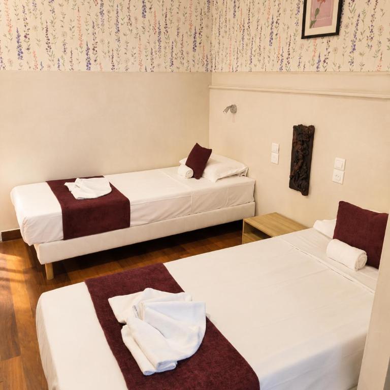 Hôtel Abalone - Centre Gare - Chambre Lits Jumeaux Standard - 1