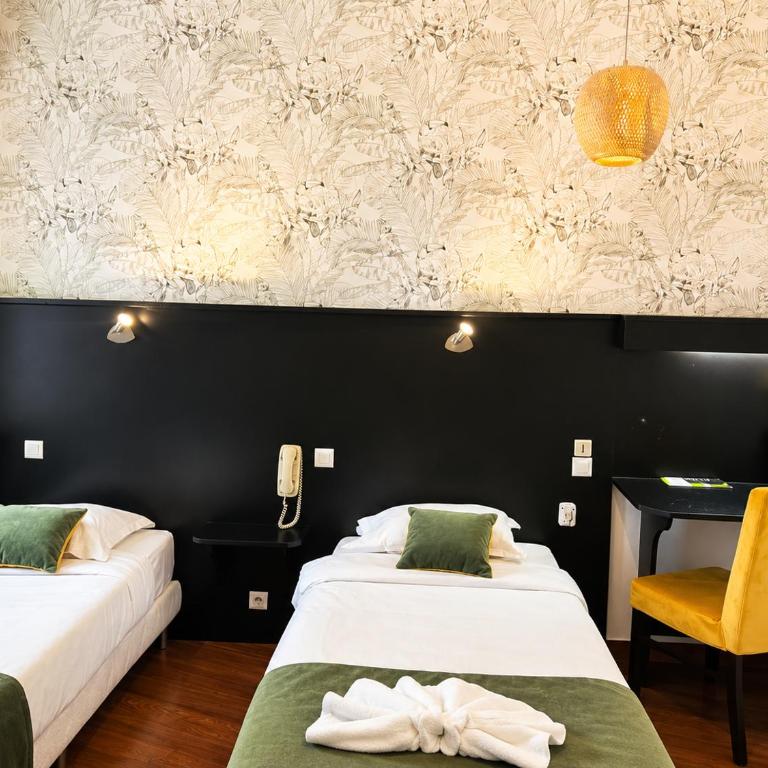 Hôtel Abalone - Centre Gare - Chambre Lits Jumeaux Standard - 4