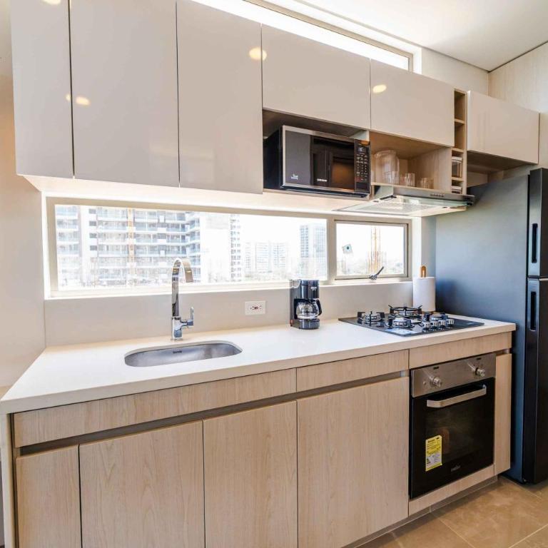 Acogedor Apartamento con Balcón y Vista 603 BH - One-Bedroom Apartment - 16