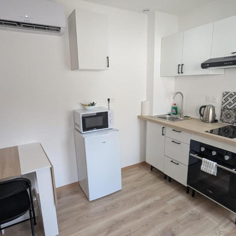 Studio deux personnes Vichy centre Avec la climatisation Parking gratuit et privé - Standard Studio - 5