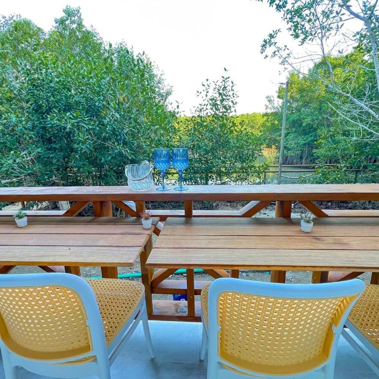 Coralina Lodge en Playa Francés Tolú, Loft frente al mar, piscina, restaurante y acceso directo a la playa - Apartamento de 1 dormitorio - 65