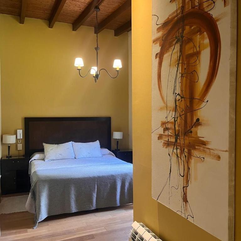BERDINA habitación premium suite con patio de uvas,hidromasaje,kitchenette y cochera en un callejon privado del casco historico de Chacras de Coria - Suite con bañera de hidromasaje - Cama extragrande - 2