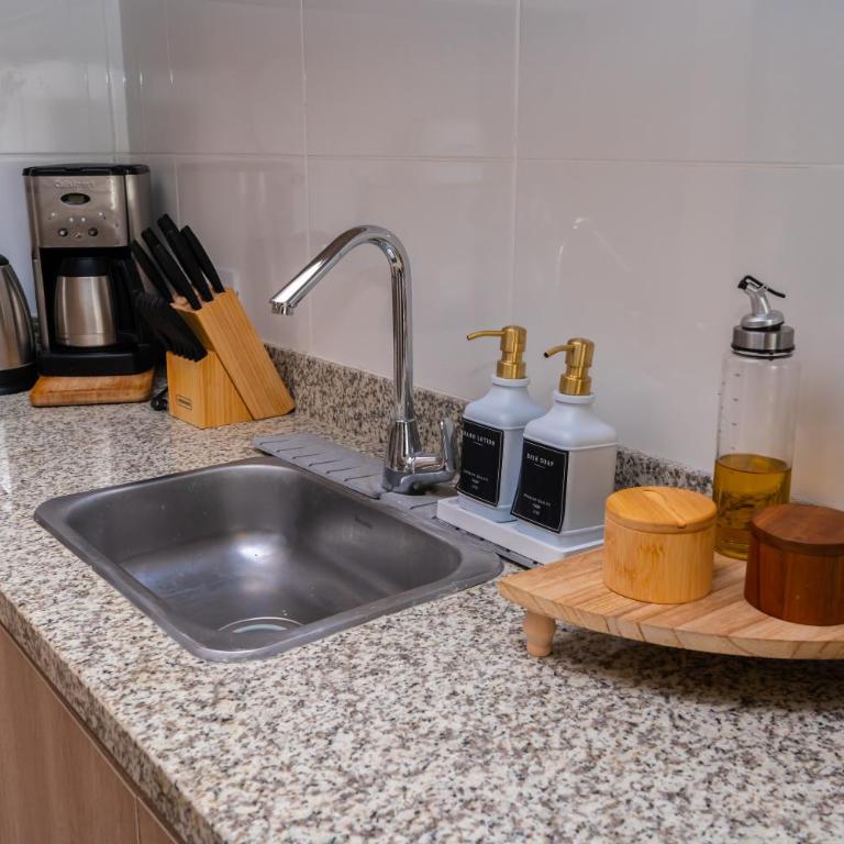 Apartamento 208 C Condominio Trevi Serena del mar - One-Bedroom Apartment - 7